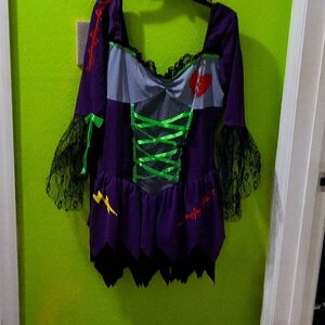 Halloween Leg Avenue Bride of Frankenstein Costume M/L